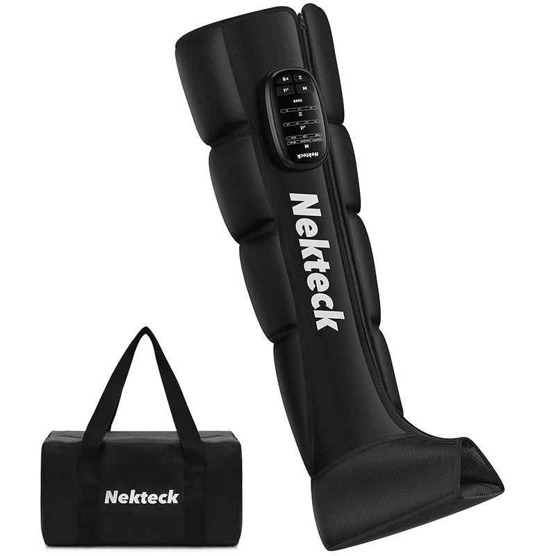 Nekteck Air Pressure Leg Massager Cordless Foot Massage Boots Calf