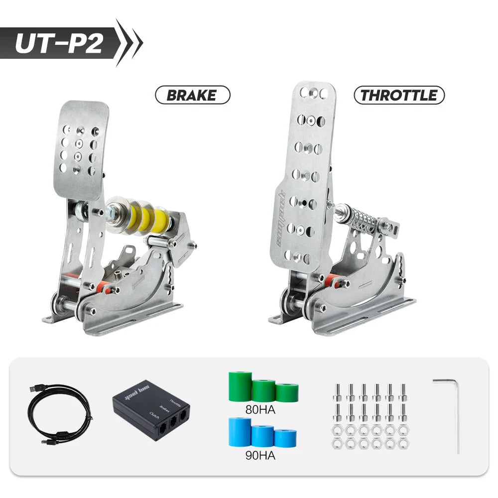 SimJack UT Pedals Sim Racing Load Cell Hydraulic Pedal