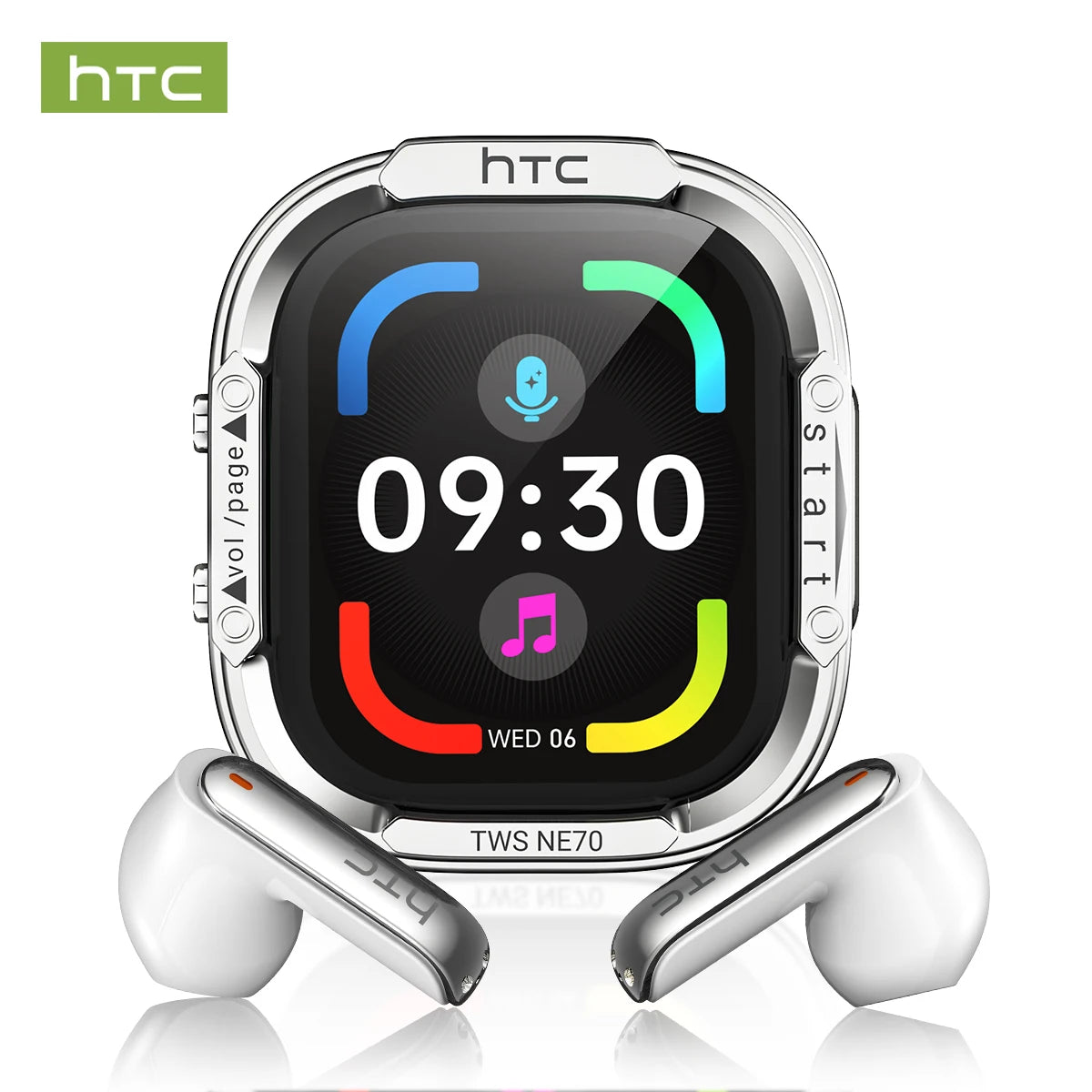 HTC NE70 Wireless Bluetooth Earphones With AI Translator 30 Hours