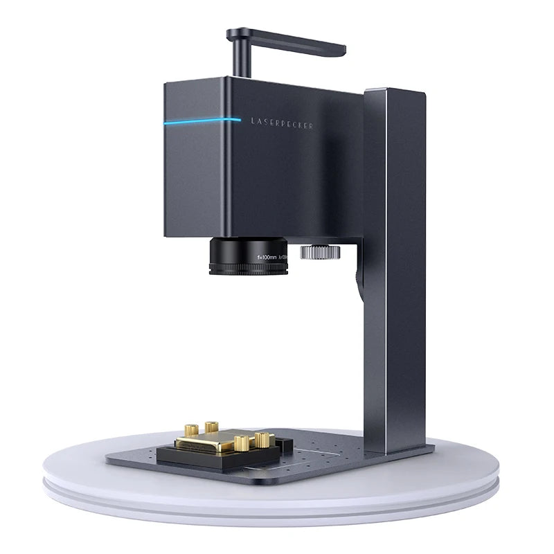LaserPecker 10KW Laser Engraver CNC 4K Bluetooth 5.0 DIY Handheld Portable Engraving On Metal colored plastic Jewelry LP3