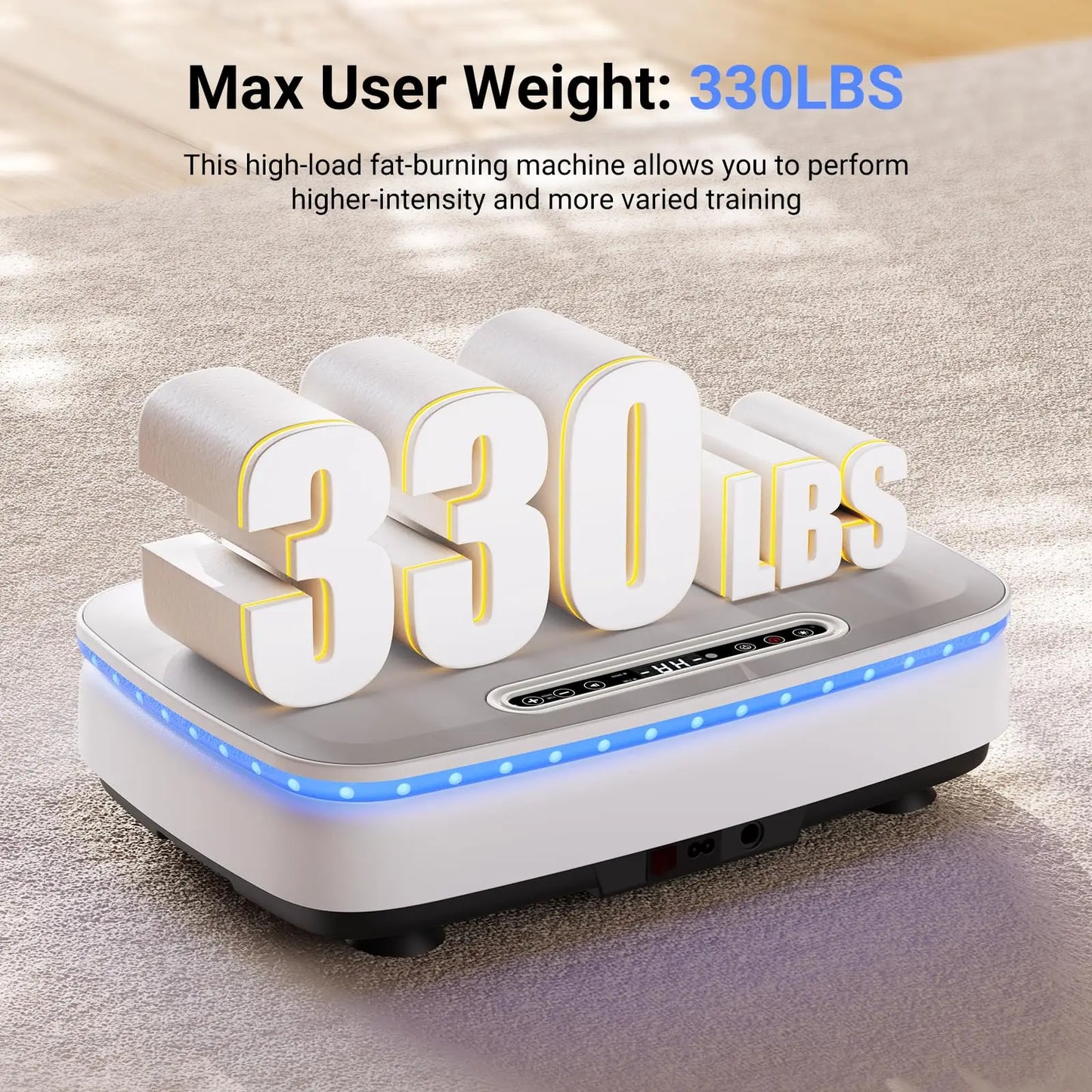 MERACH Vibration Plate Exercise Machine For Whole Body Workout