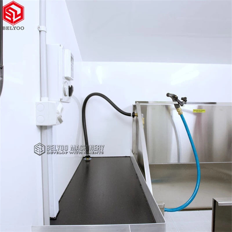 Belyoo 2026 New Dog Wash Station Truck Dog Grooming Trailer Pet Salon Van Trailer Pets Mobile Hospital Pet Grooming Trailer