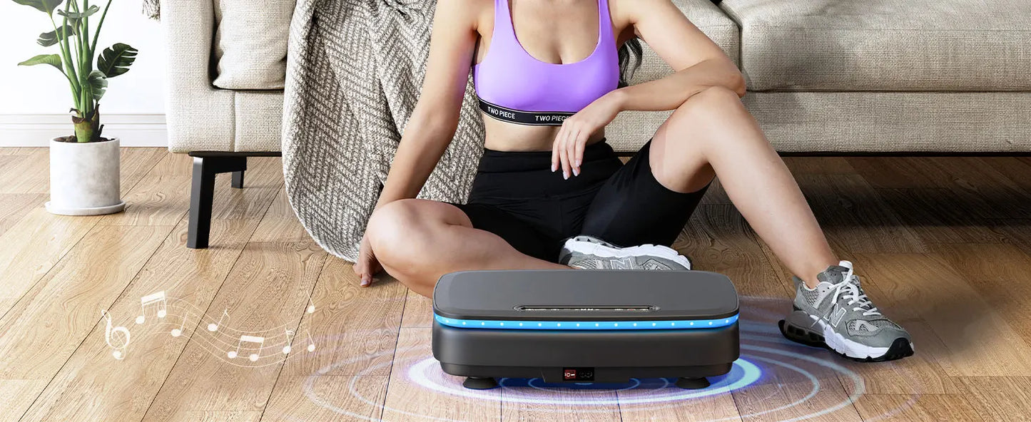 MERACH Vibration Plate Exercise Machine For Whole Body Workout