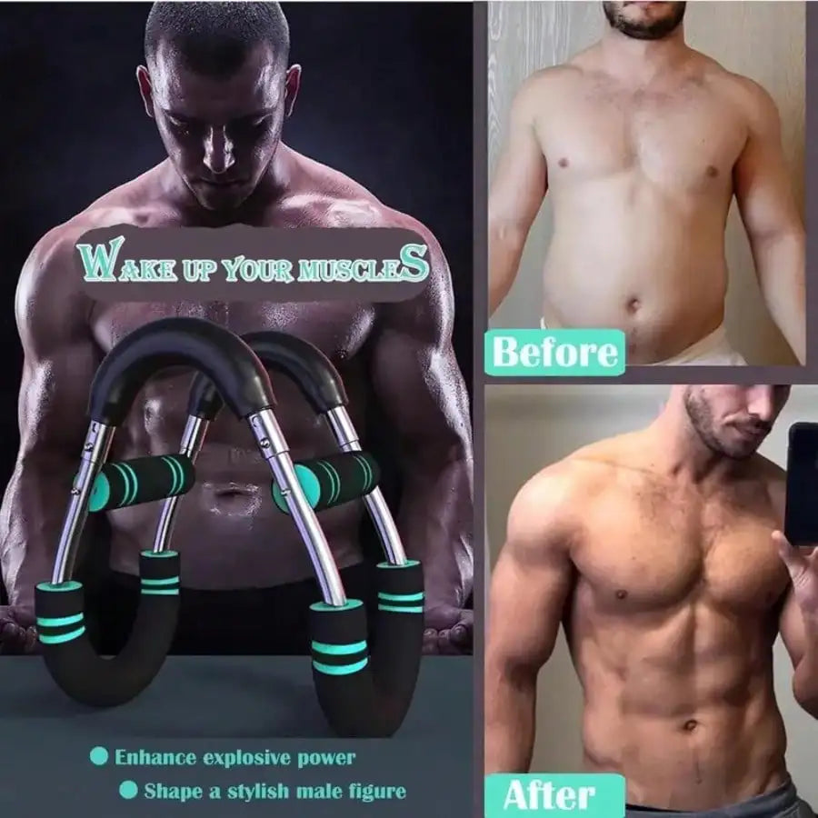 DIAMRI Adjustable Shaker Arm Trainer for Arm and Chest Workout