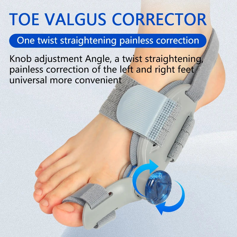 Unisex Rotatable Toe Separator for Foot Comfort and Pedicure