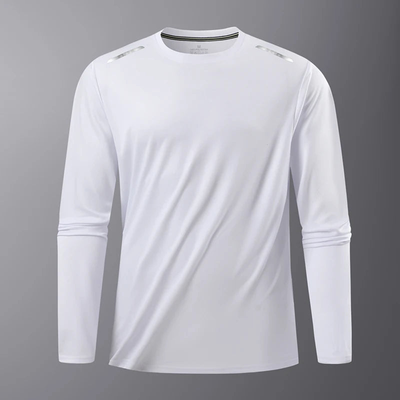 Ippolich Reflective Sport Gym Shirt For Men Quick Dry Running