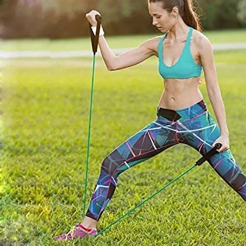 Resistance Bands With Handles For Home Workout And Strength Training
