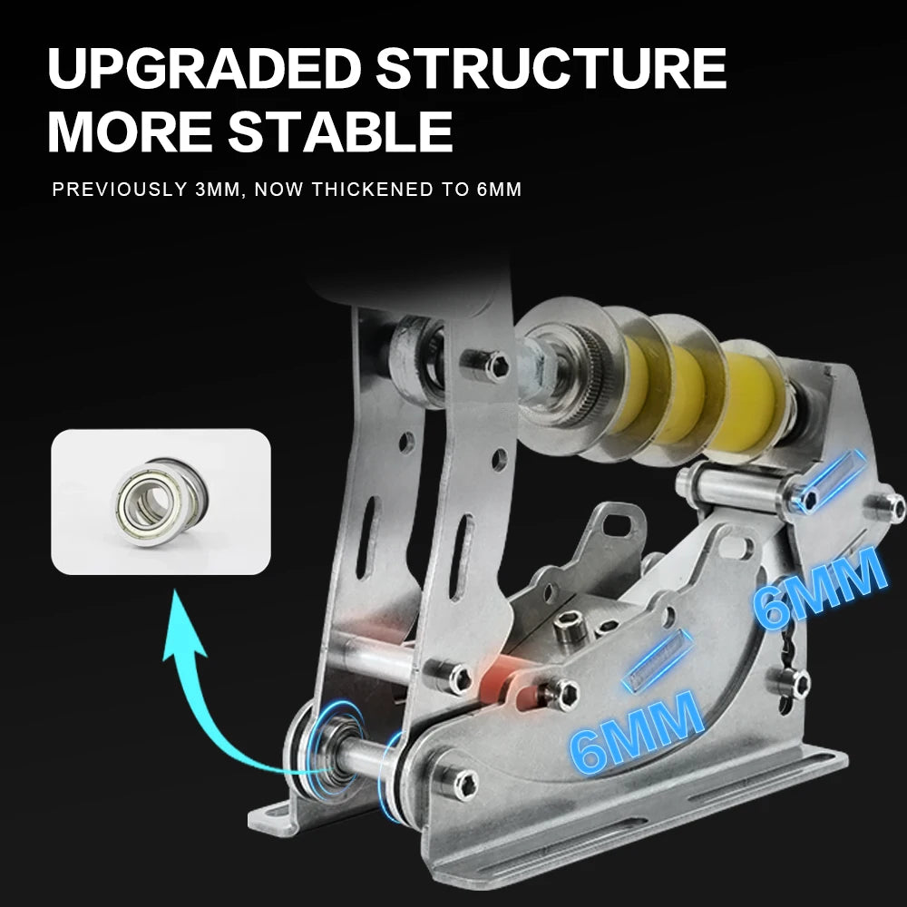 SimJack UT Pedals Sim Racing PC Load Cell Hydraulic Pedals