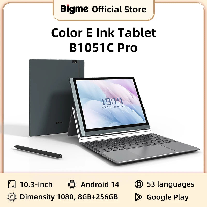 Bigme B1051C Pro E Ink Ebook Reader Android Dimensity 1080