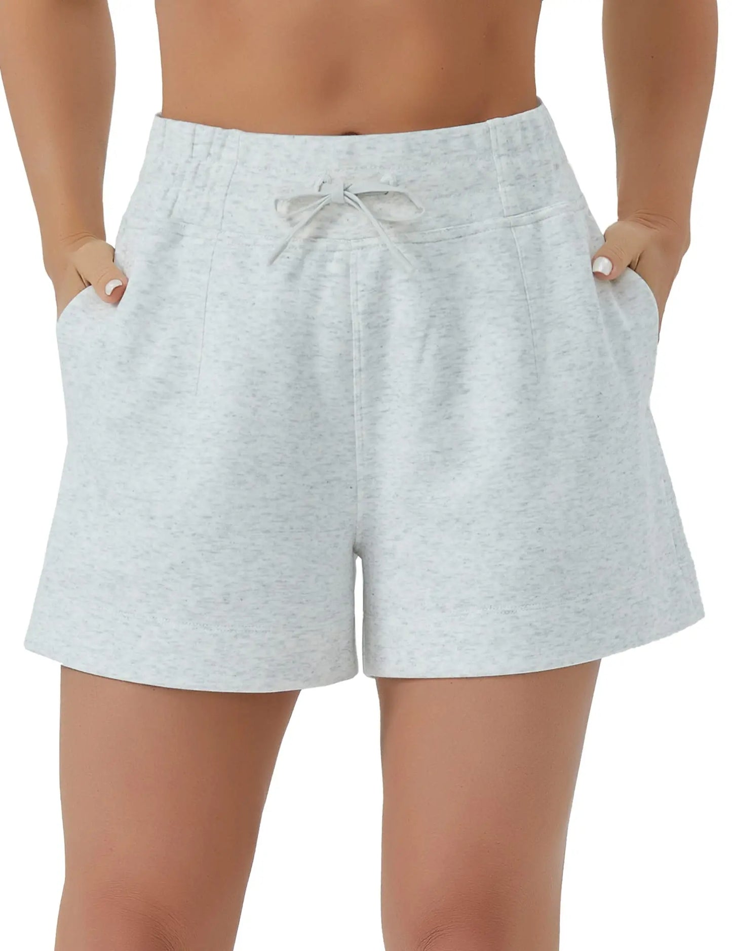 Women Drawstring High Waist Shorts Ultra Soft Comfort