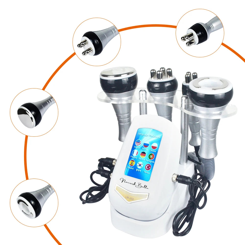 Missheart Ultrasonic Cavitation Body Slimming Machine With Vacuum Suction