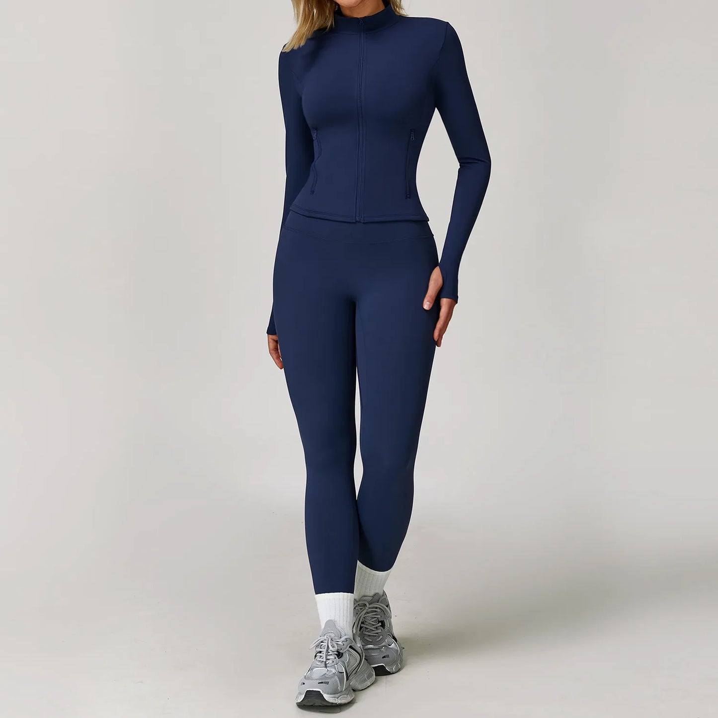 NONECN Womens Gym Set Yoga Wear Breathable Quick Dry Activewear