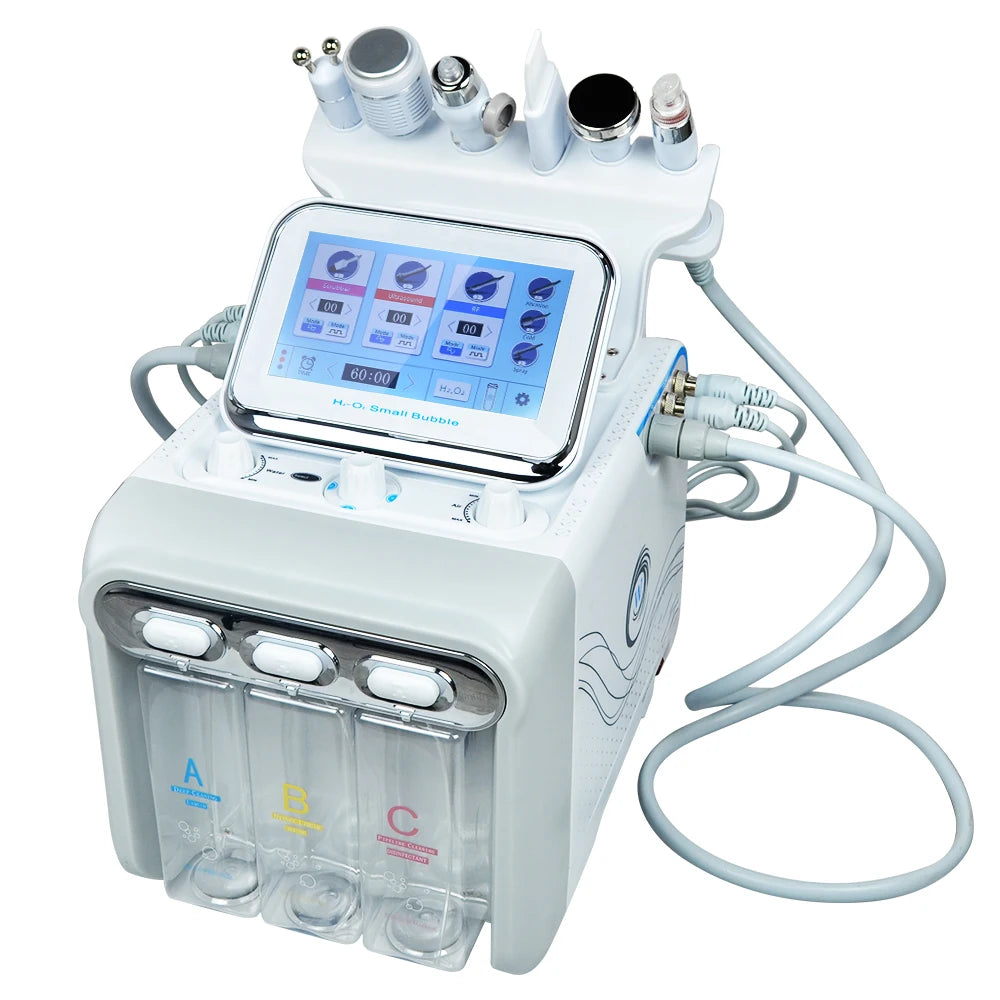 Nourishbelle 6-In-1 Hydro Microdermabrasion Facial Machine
