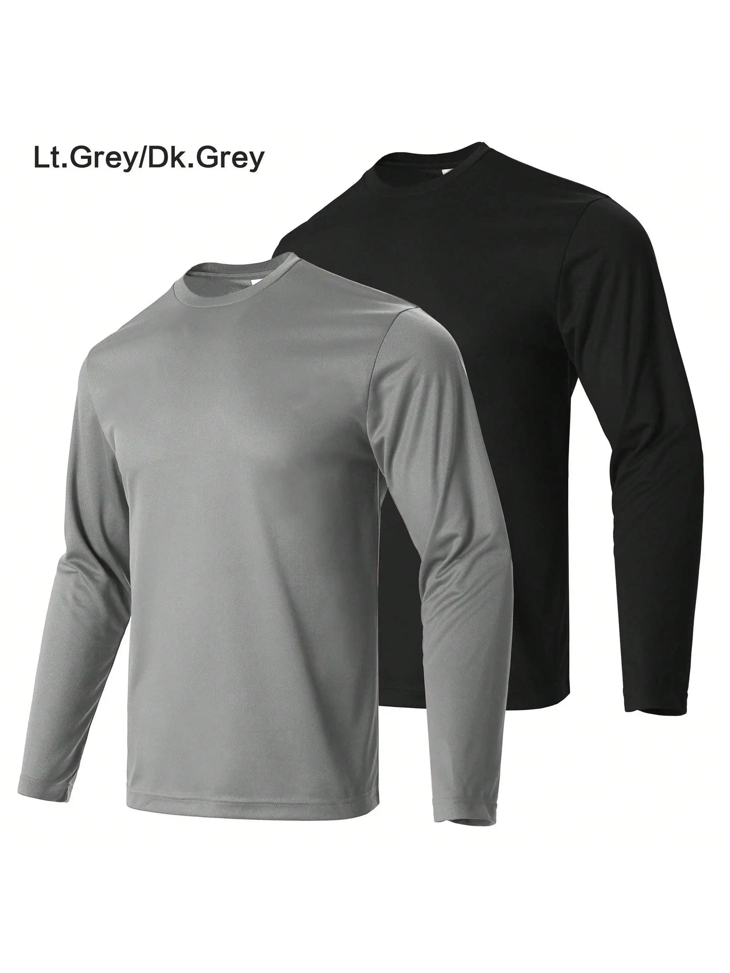 Unisex Performance Long Sleeve Tee Breathable Moisture Wicking