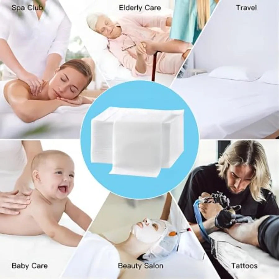 Disposable Massage Table Sheets N-Woven Fabric Covers for Hygiene