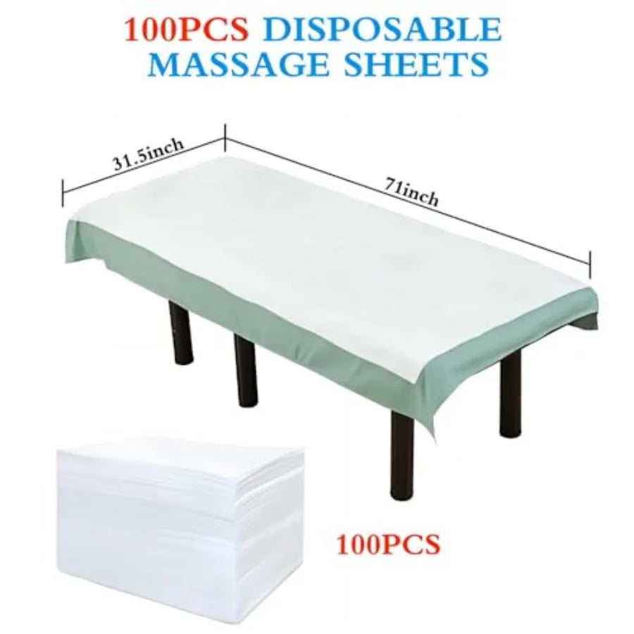 Disposable Massage Table Sheets N-Woven Fabric Covers for Hygiene