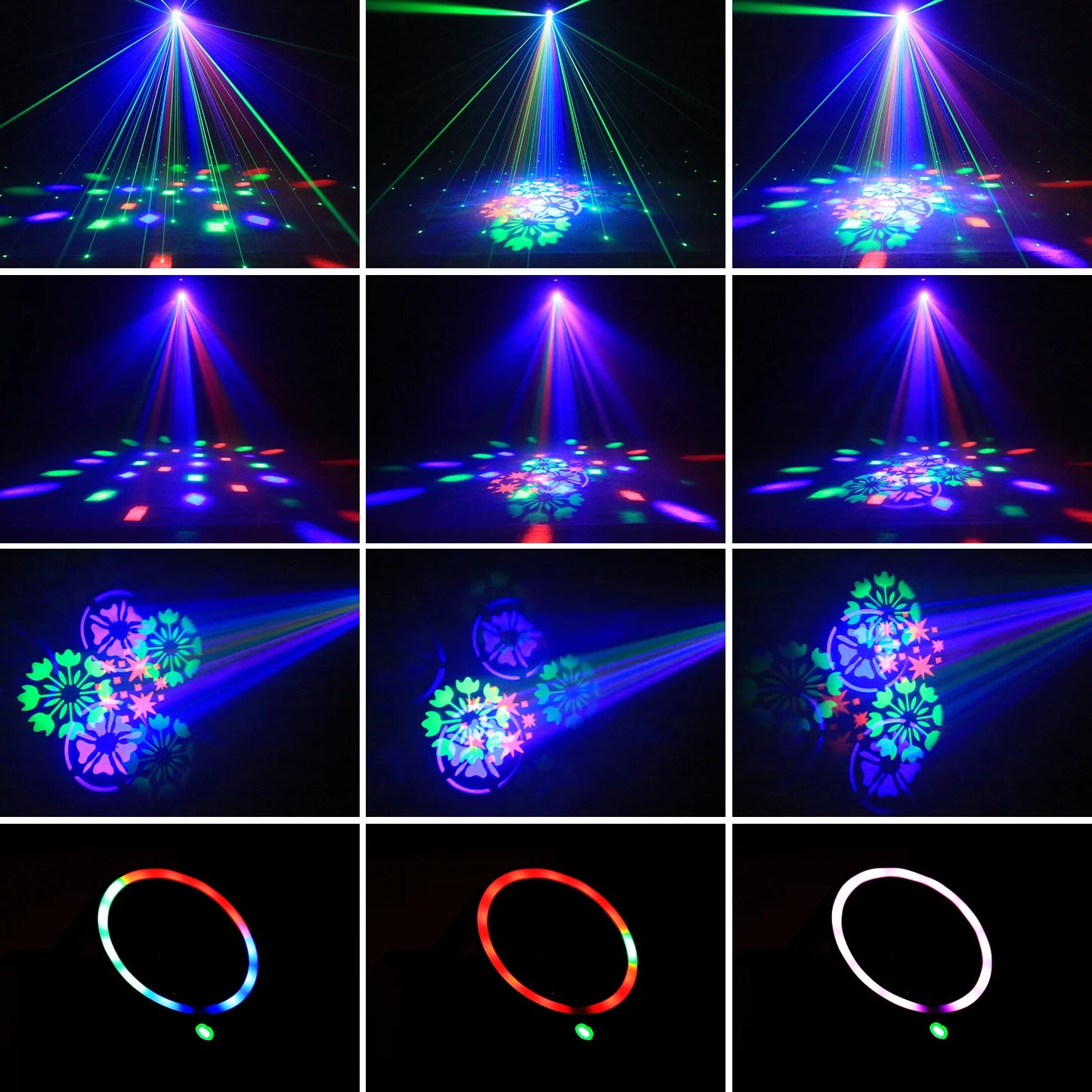 U'King Mini 30W Moving Head Light RGB DMX Stage Light