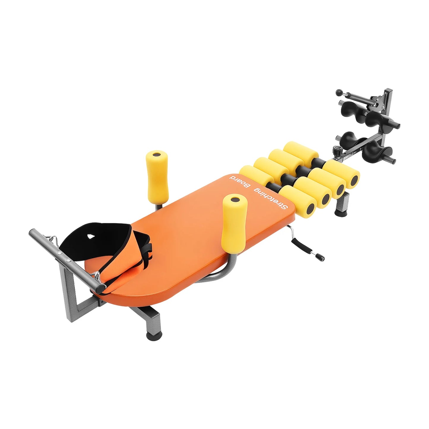 Adjustable Back Stretch Bench And Neck Stretcher For Spinal Decompression