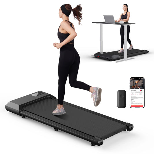 Superun 2.5HP Home Treadmill 300lb Capacity LCD Data Display Walking Running