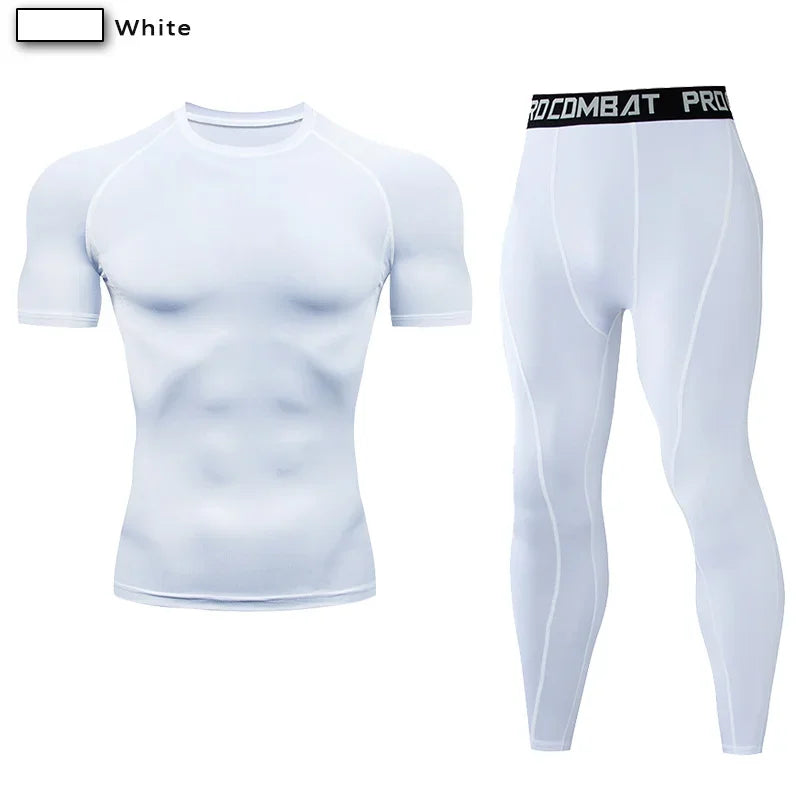 Women Compression Sportswear Set Two Piece Yoga Tracksuit