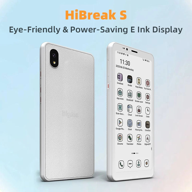 BIGME Hibreak S Ebook Reader Android 14 With 128GB