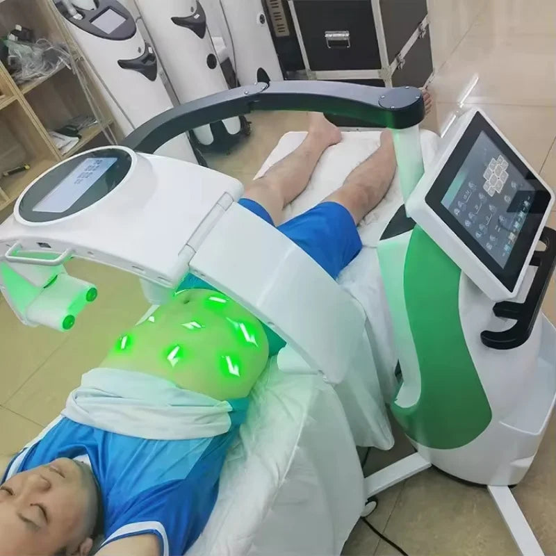 hot ！！10D laser 532nm green and red light fat reduction machine