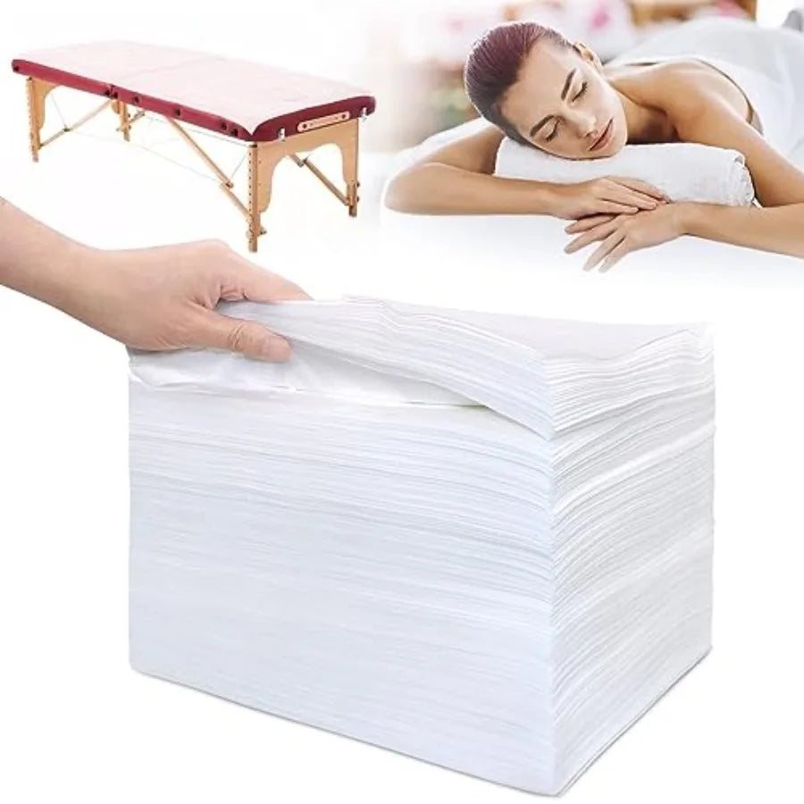 Disposable Massage Table Sheets N-Woven Fabric Covers for Hygiene
