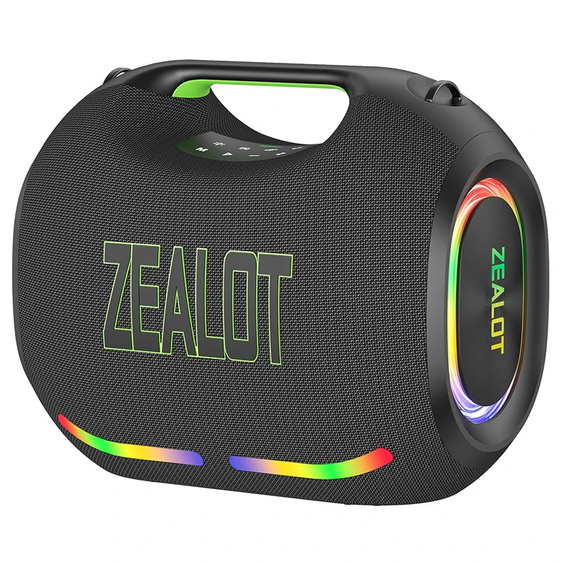 ZEALOT 250W Wireless TWS Subwoofer Waterproof Bluetooth Speaker HiFi Sound
