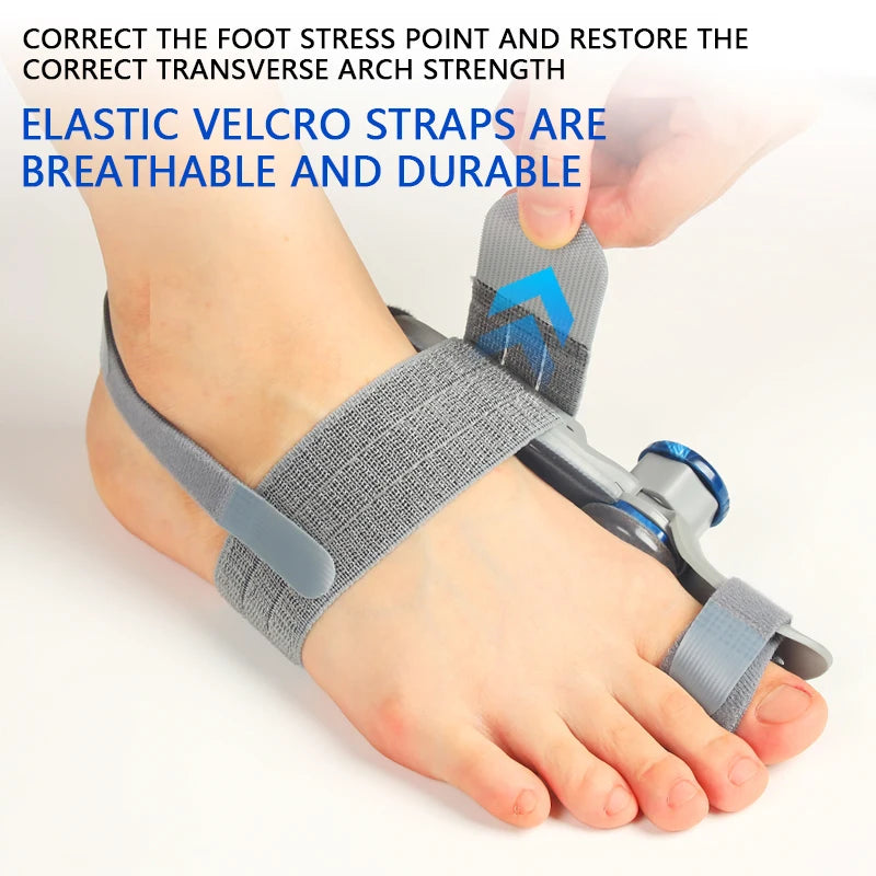 Unisex Rotatable Toe Separator for Foot Comfort and Pedicure