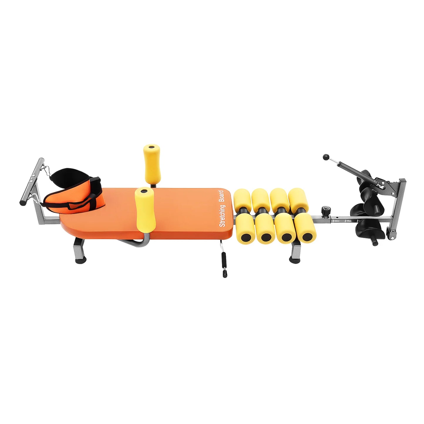 Adjustable Back Stretch Bench And Neck Stretcher For Spinal Decompression