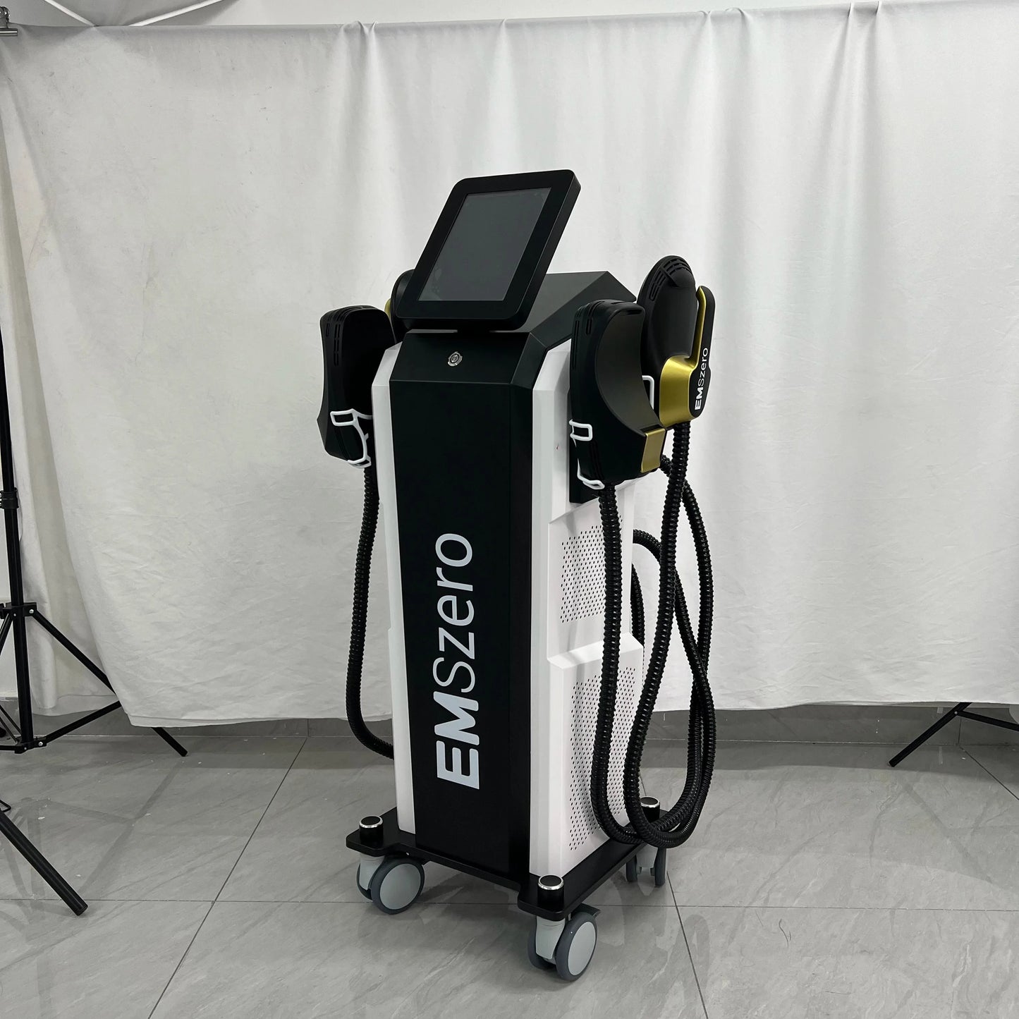 Salon Grade EmsNova 6500W EMS Zero RF Body Shaper Muscle Toning and Weight Loss Professional Fat Burning Device