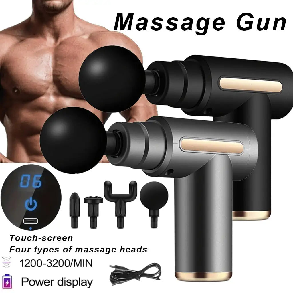 Mini Massage Gun For Full Body Recovery Portable Type C