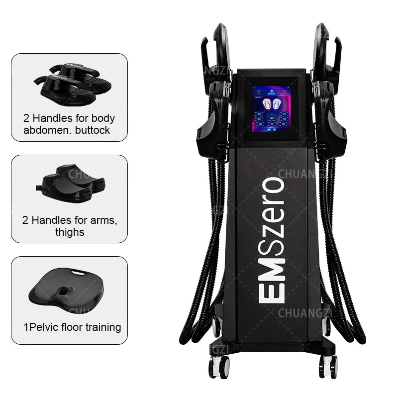 Professional EMSzero NEO 6500W RF Machine Hi-EMT Body Sculpting Fat Burning EMS Slimming Beauty Equipment
