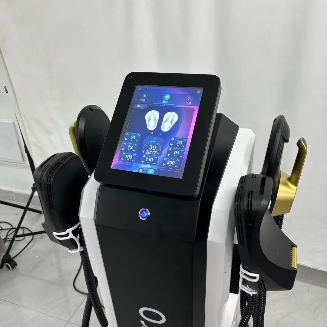 Salon Grade EmsNova 6500W EMS Zero RF Body Shaper Muscle Toning and Weight Loss Professional Fat Burning Device