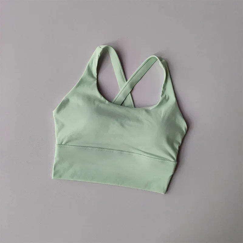 Push Up Sports Bra For Running And Yoga All In One Shock Proof