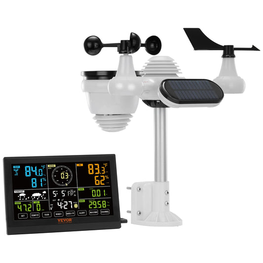 SucceBuy 7-In-1 Wireless Weather Station With Digital Display