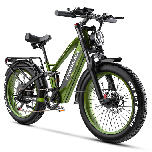 CYBERVELO Strong Power Ebike EK9 5000W Off Road Fat Tire