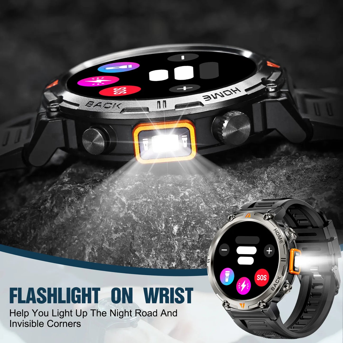 EIGIIS KE3 Smartwatch Men Bluetooth Health Monitor Full Touch