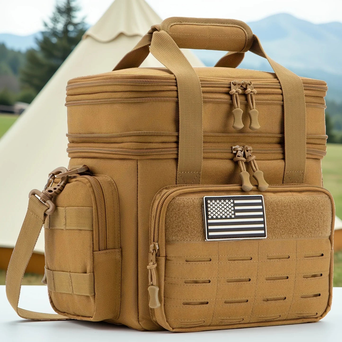 ReFire Gear Tactical Insulated Lunch Bag Expandable For Work