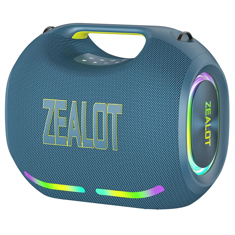 ZEALOT 250W Wireless TWS Subwoofer Waterproof Bluetooth Speaker HiFi Sound