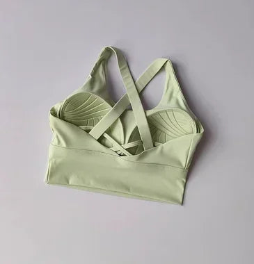 Push Up Sports Bra For Running And Yoga All In One Shock Proof