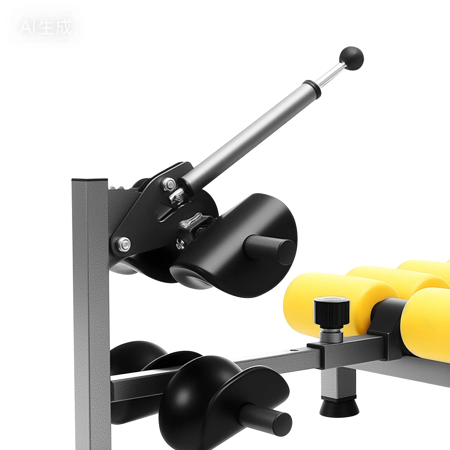 Adjustable Back Stretch Bench And Neck Stretcher For Spinal Decompression