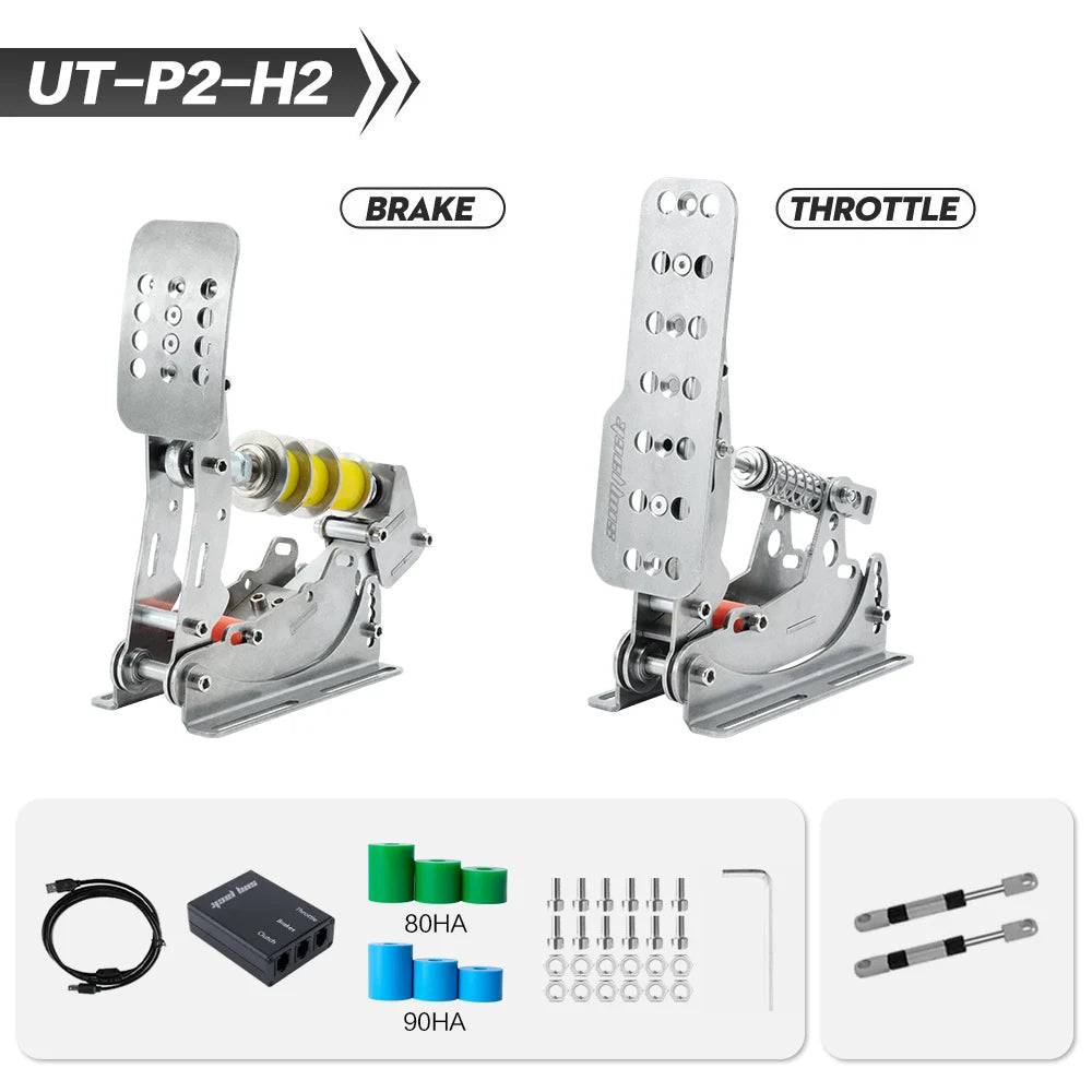 SimJack UT Pedals Sim Racing PC Load Cell Hydraulic Pedals
