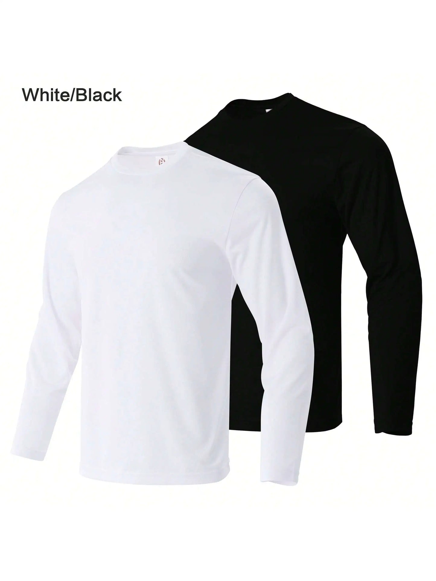 Unisex Performance Long Sleeve Tee Breathable Moisture Wicking