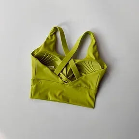 Push Up Sports Bra For Running And Yoga All In One Shock Proof