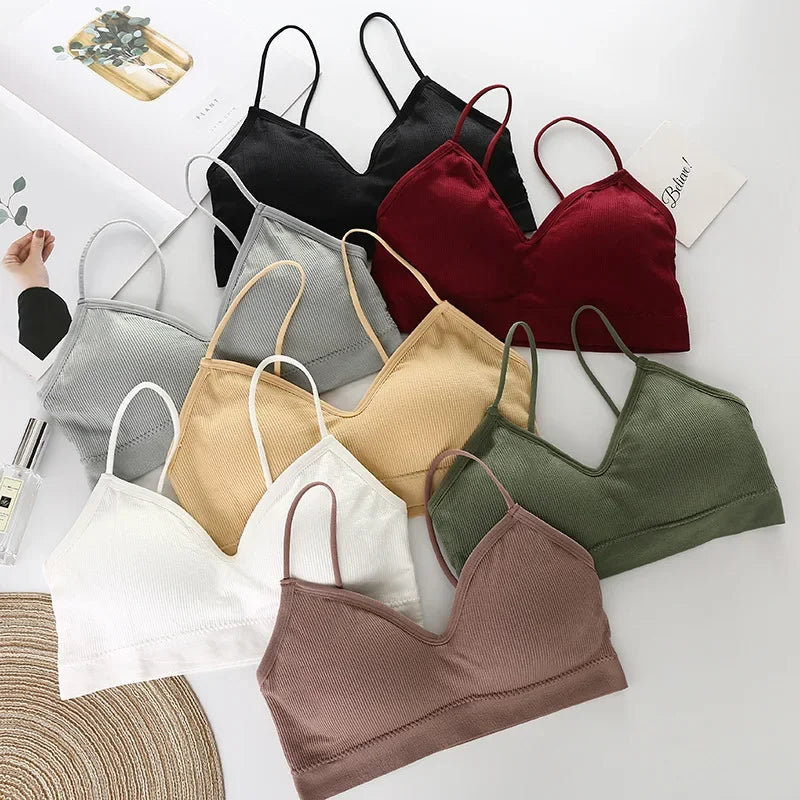 Backless Sports Bra for Women Breathable Nylon Bralette