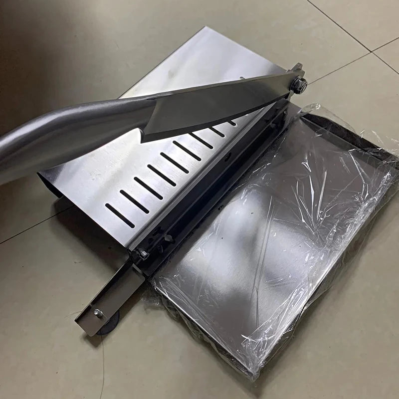 Frozen Meat  Bone Cutting Machine Commercial Slicer Minced Lamb Bone Meat Cutter Chicken Duck Fish Rib Lamb Cutting Kitchen Tool