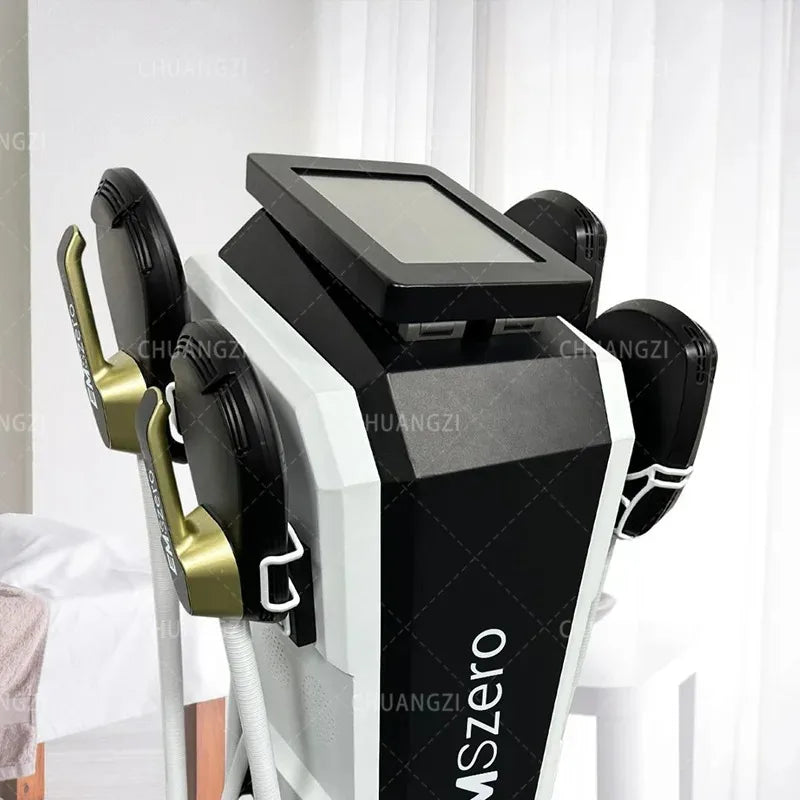 Salon Grade EmsNova 6500W EMS Zero RF Body Shaper Muscle Toning and Weight Loss Professional Fat Burning Device
