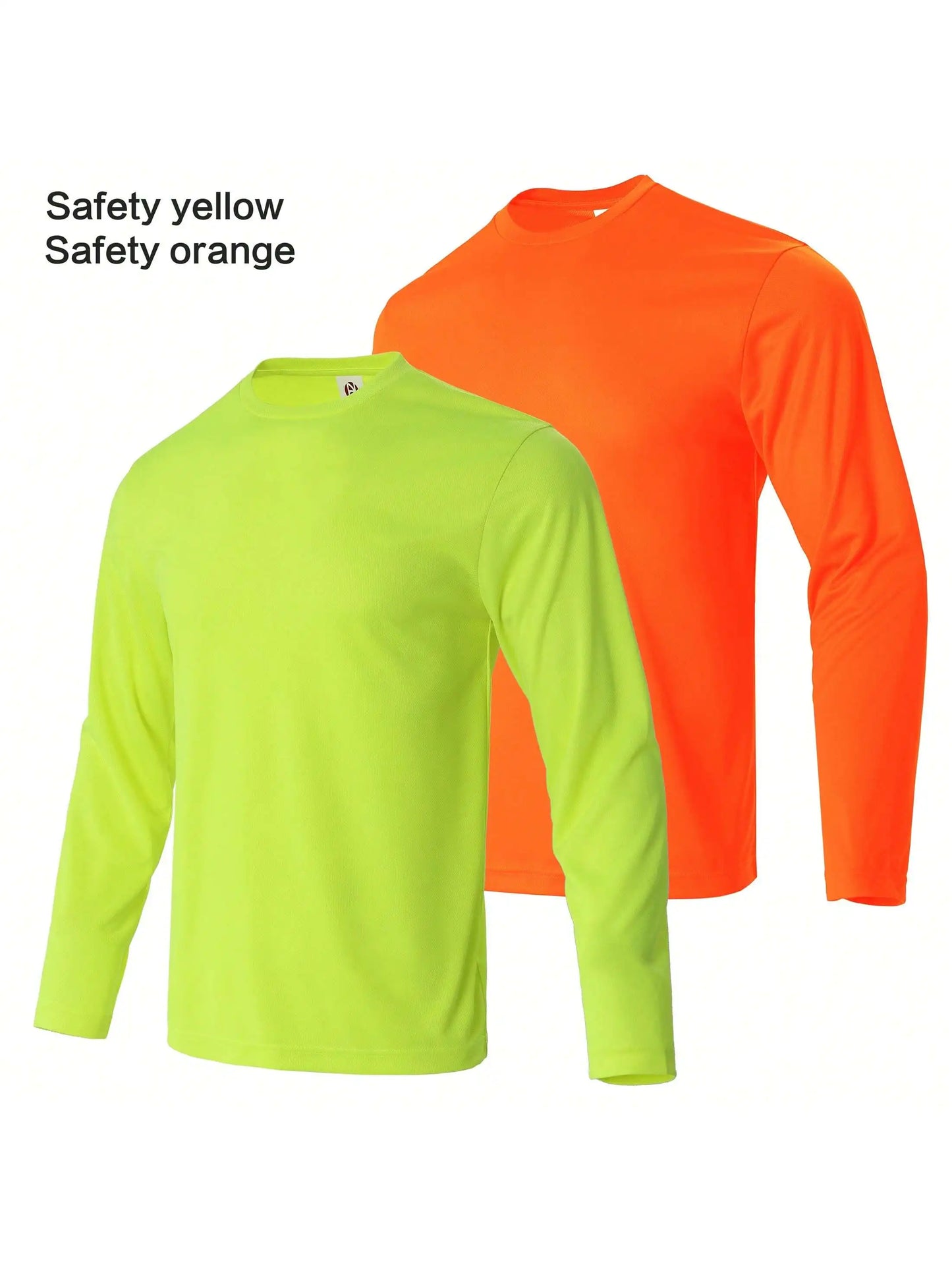 Unisex Performance Long Sleeve Tee Breathable Moisture Wicking