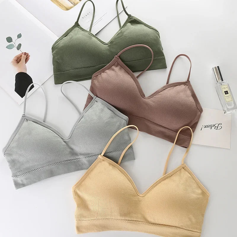Backless Sports Bra for Women Breathable Nylon Bralette
